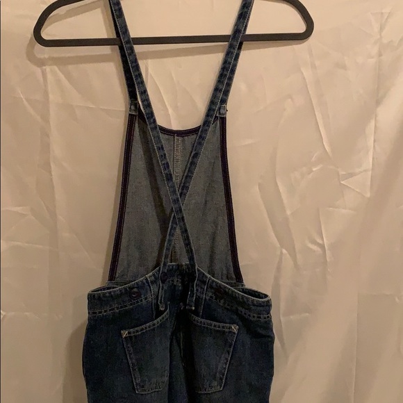 Free people jean overalls! - Picture 4 of 5